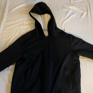 VINCE Sherpa Full Zip Hoodie - LRG NWT